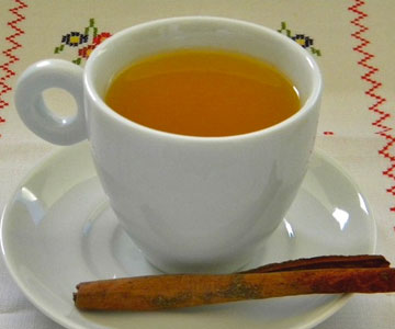 Chá de Maçã e Canela